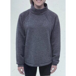 NEW Bench Urbanwear Women's L  Dark Gray Pullover Sweater Polyester M0090